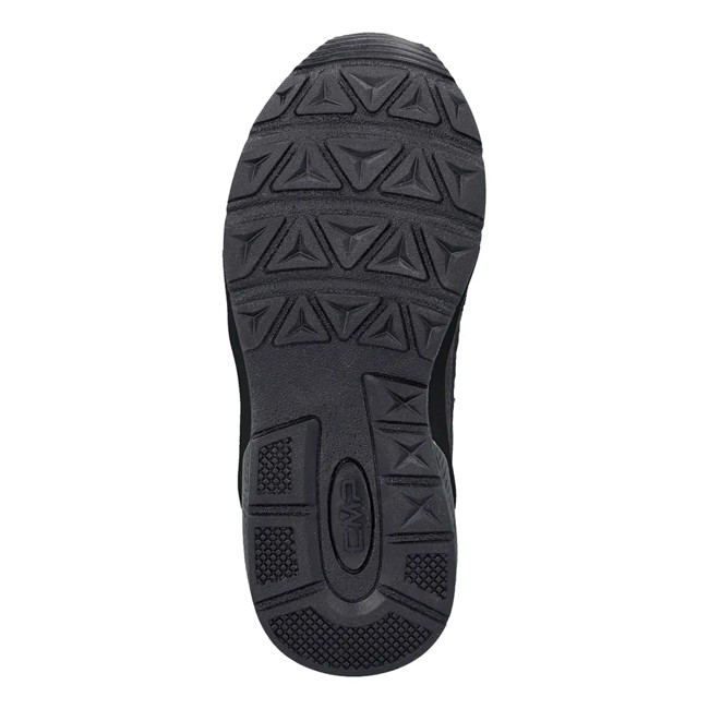 Sapatos De Caminhada Cmp Kids Hadil Leather Wp Urban Nero Nero