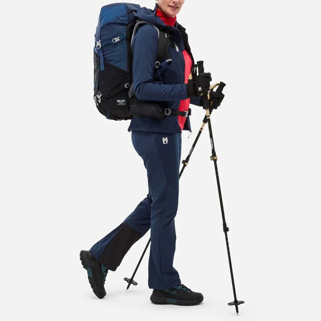 Calças Millet Seneca Hybrid W Saphir