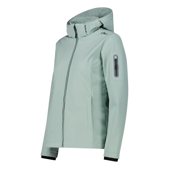 Jacke Cmp Zip Hood Jade