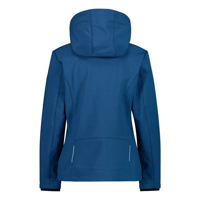 Jacke Cmp Zip Hood Blue Ink