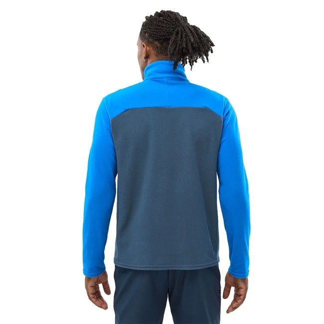 Fleece Millet Ubic Lightgrid Po M Icon Blue/dark Denim