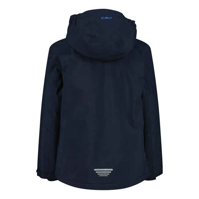 Cmp Jacket Kid Jacket Snaps Hood Bblueroy
