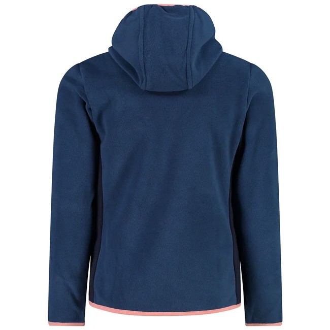 Jacke Cmp Fix Hood Blue Ink
