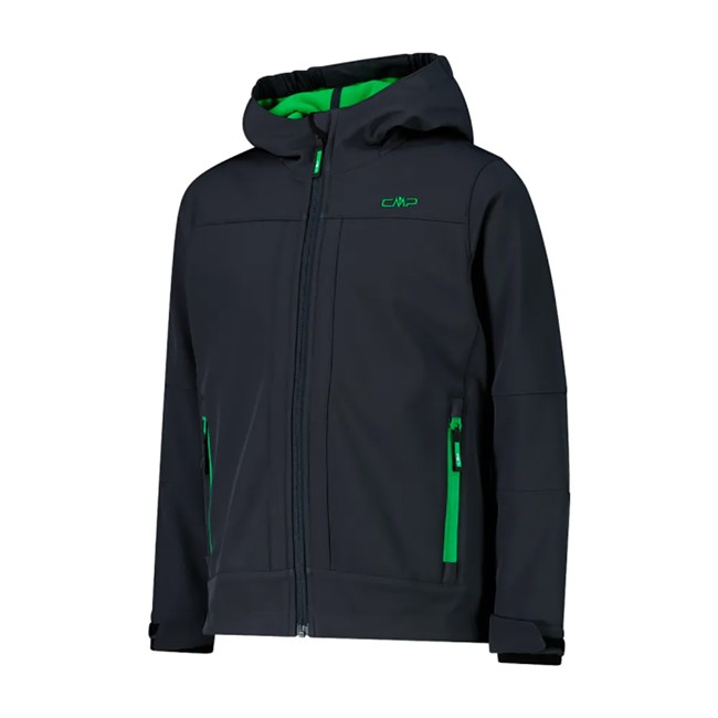 Kabát Cmp Fix Hood Deep Mint