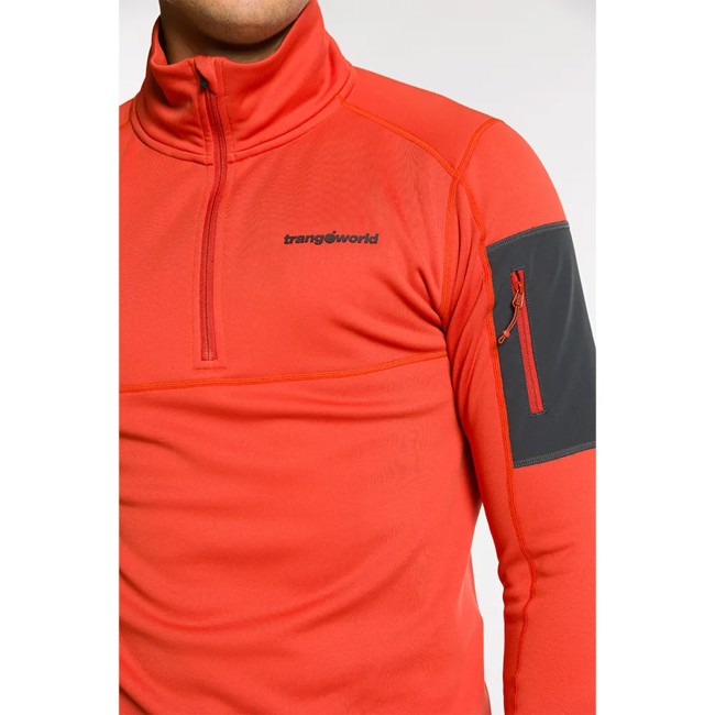 Trangoworld Sweatshirt Pullover Yopal Naranja