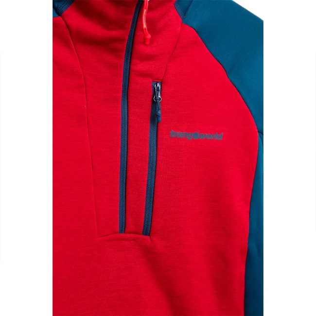 Camisola Com Capuz Trangoworld Monch Rojo/azul