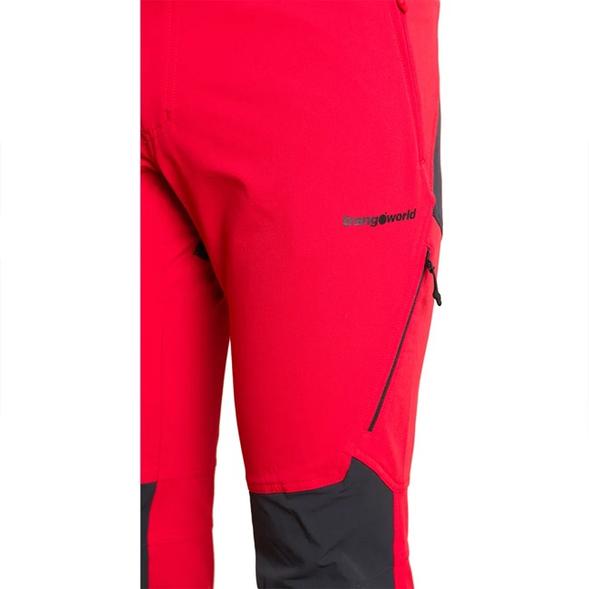 Hlače Trangoworld Rovek V02 Rojo/negro