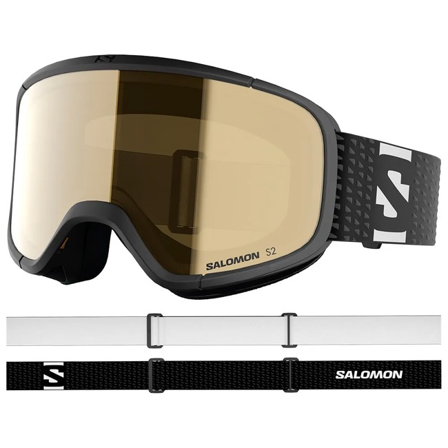 Masker Salomon Aksium 2.0 Access Lbf Bk/gold