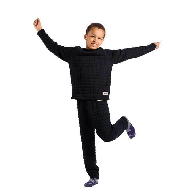 Odlo Tights Bl Bottom Long Quilted Kids Black