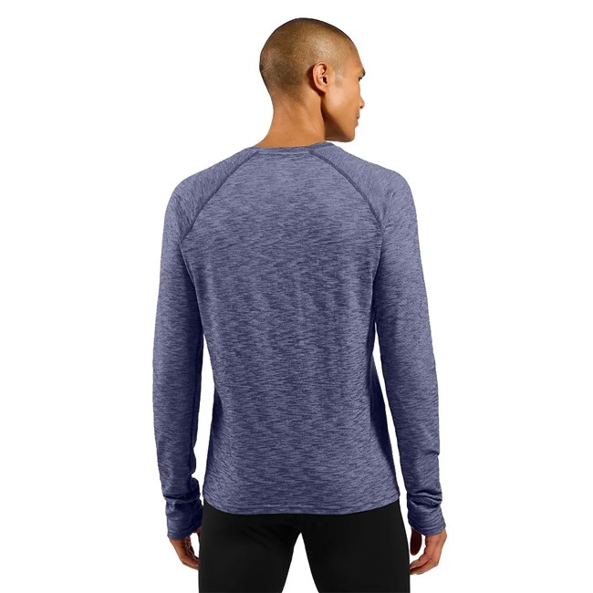 Tričko Odlo Crew Ls X-alp Pw 115 Skipper Blu