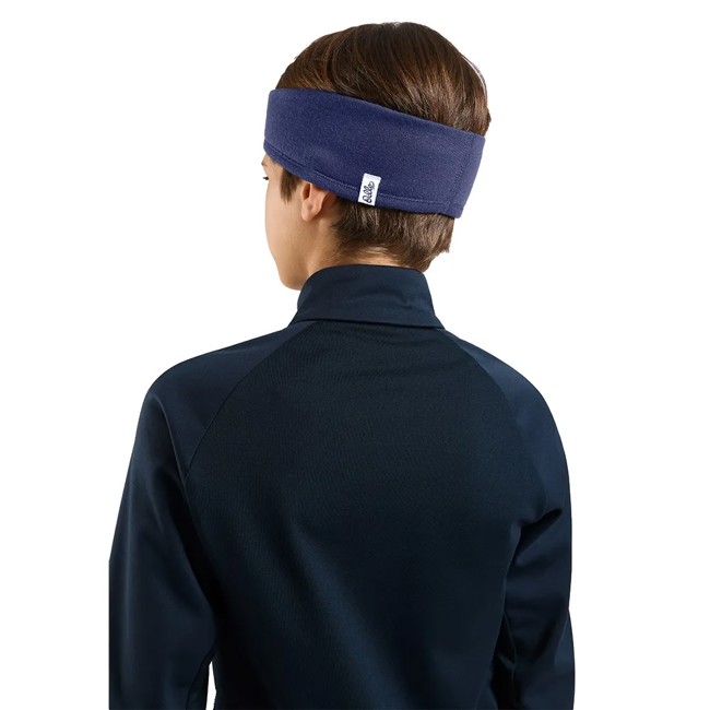 Bandeau Odlo Headband Merino Warm Kids Skipper Blue