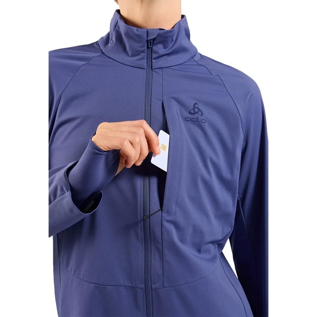 Bunda Odlo Zw Pro Warm Skipper Blue