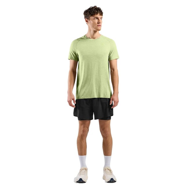 Tričko Odlo Crew Ss Essential Seamless Shado