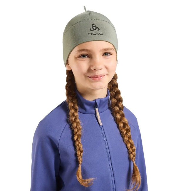 Hattu Odlo Polyknit Warm Kids Shadow