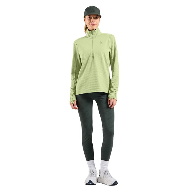 Odlo Polar Fleece Mid Layer 1/2 Zip Essential Thermal Shad