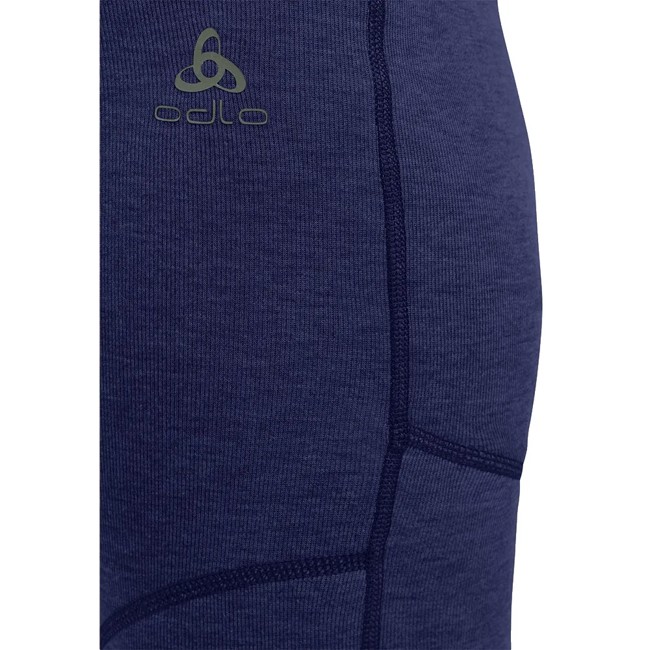 Strumpfhose Odlo Bl Bottom Long Active X-warm Skipper Blu