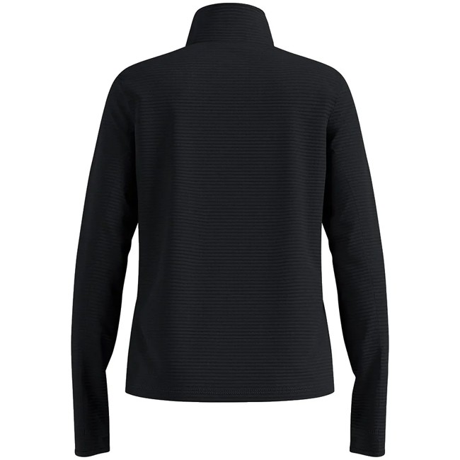 Odlo Polar Fleece Mid Layer 1/2 Zip Essential Thermal Blac