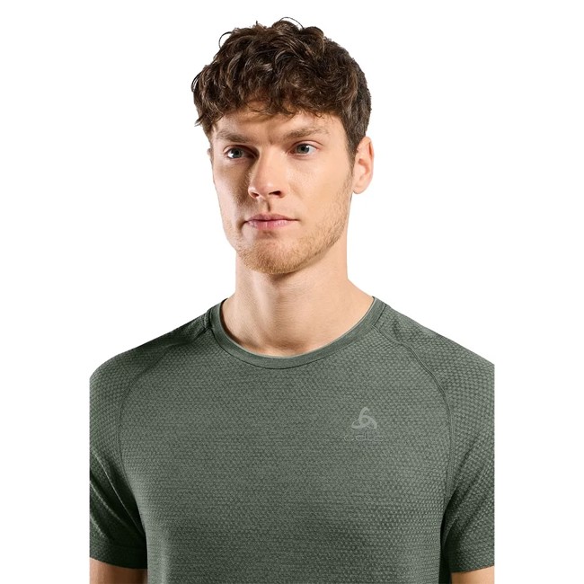 Marškinėliai Odlo Crew Ss Essential Seamless Shado