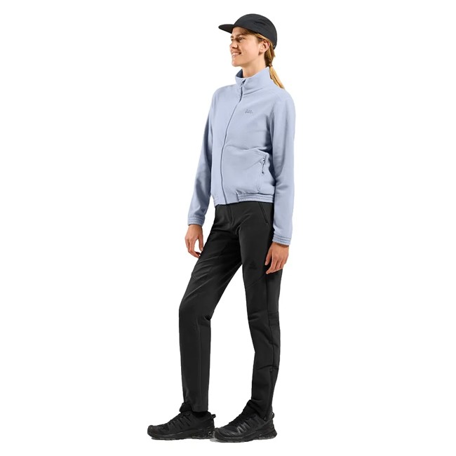 Odlo Polar Fleece Mid Layer Fz Classic Blue Heron