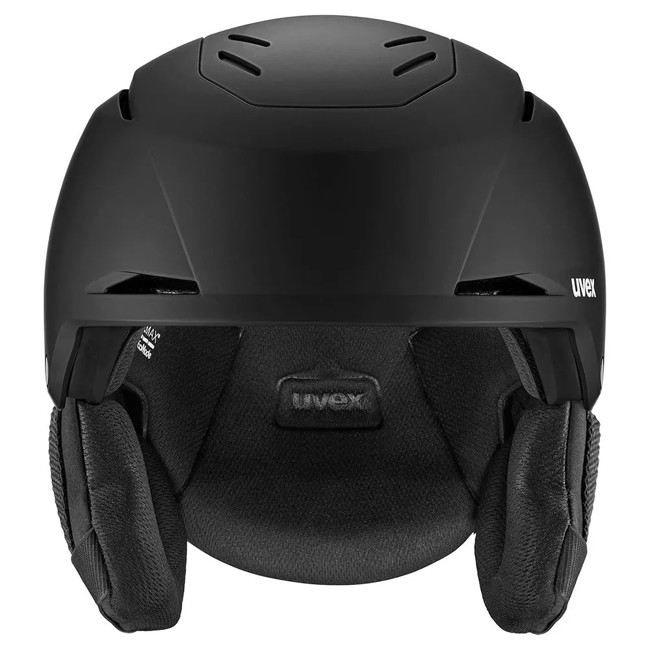 Capacete Uvex Resolution Mips Black-white Matt