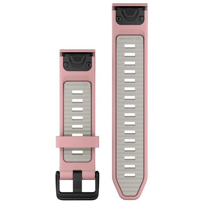 Correia Garmin Quickfit 20 Mm Rosa Gris