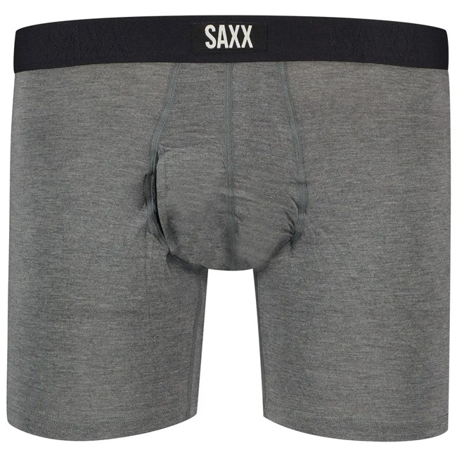 Boksininkų šortai saxx XTRA BOXER BRIEF FLY Dark Grey Heat