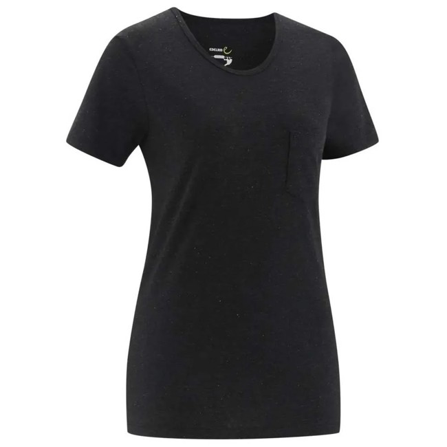 Maglietta edelrid ONSET T-SHIRT Obsidian
