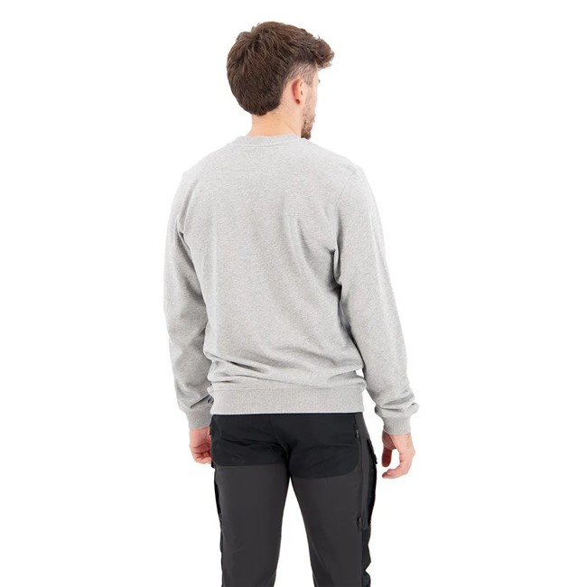 Sweatshirt fjällräven 1960 LOGO BADGE SWEATER M Grey-Melange