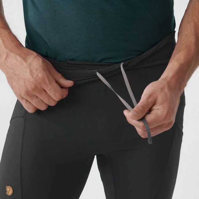 Mreža fjällräven TREKKING TIGHTS PRO M Black-Iron