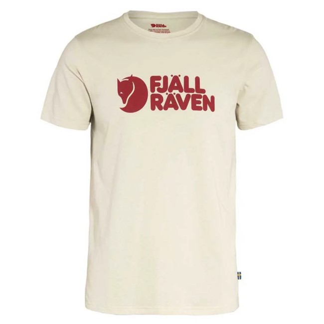 Marškinėliai fjällräven LOGO T-SHIRT M Chalk White