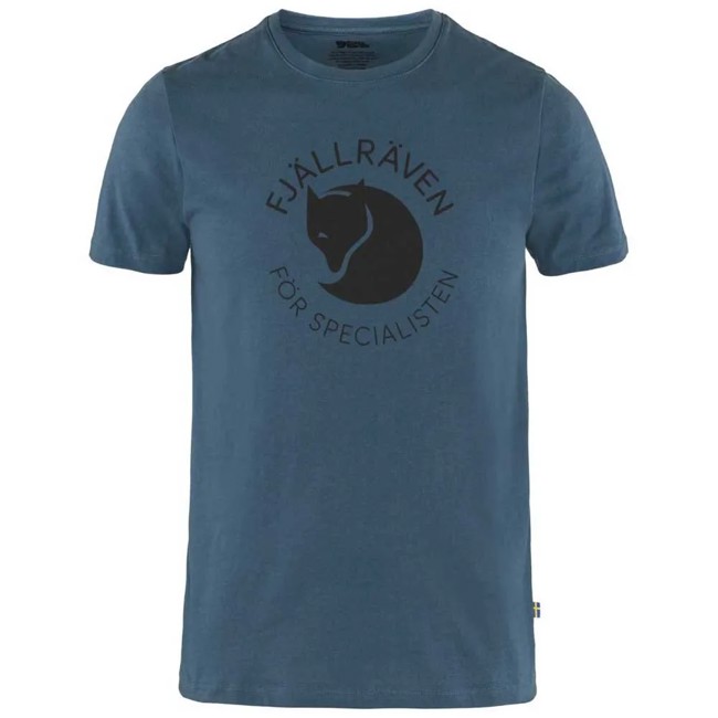 Marškinėliai fjällräven FOX T-SHIRT M Indigo Blue