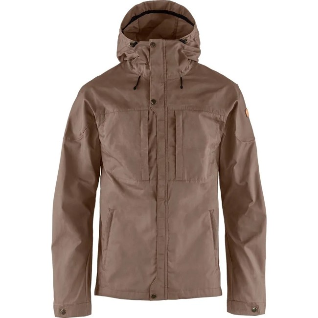 Kabát fjällräven SKOGSÖ JACKET M Suede Brown