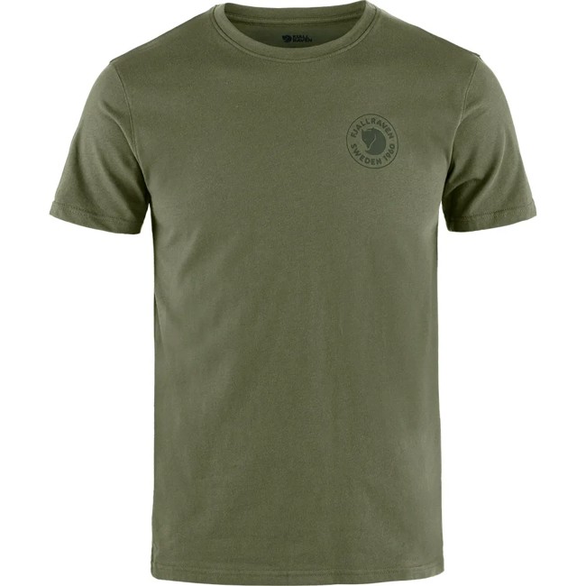 Marškinėliai fjällräven 1960 LOGO T-SHIRT M Laurel Green