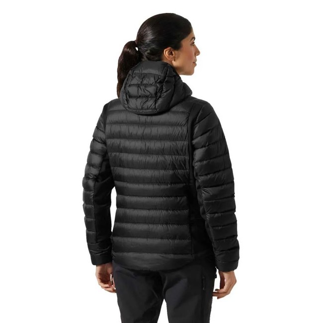 Chaqueta Helly Hansen W Verglas Down Hybrid Hood 2.0 Black