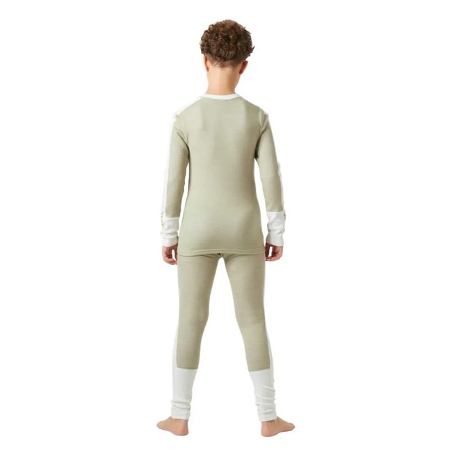 Eendelig Pak Helly Hansen Jr Lifa Merino Midweight Set Light Lav