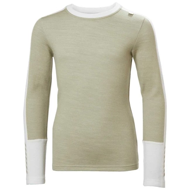 Eendelig Pak Helly Hansen Jr Lifa Merino Midweight Set Light Lav