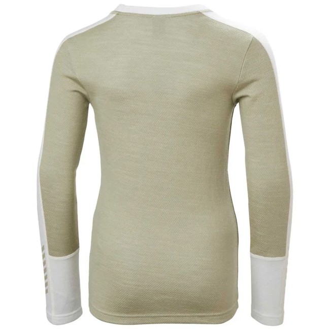Eendelig Pak Helly Hansen Jr Lifa Merino Midweight Set Light Lav
