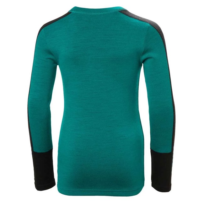 Pakket Helly Hansen Jr Lifa Merino Midweight Set Green