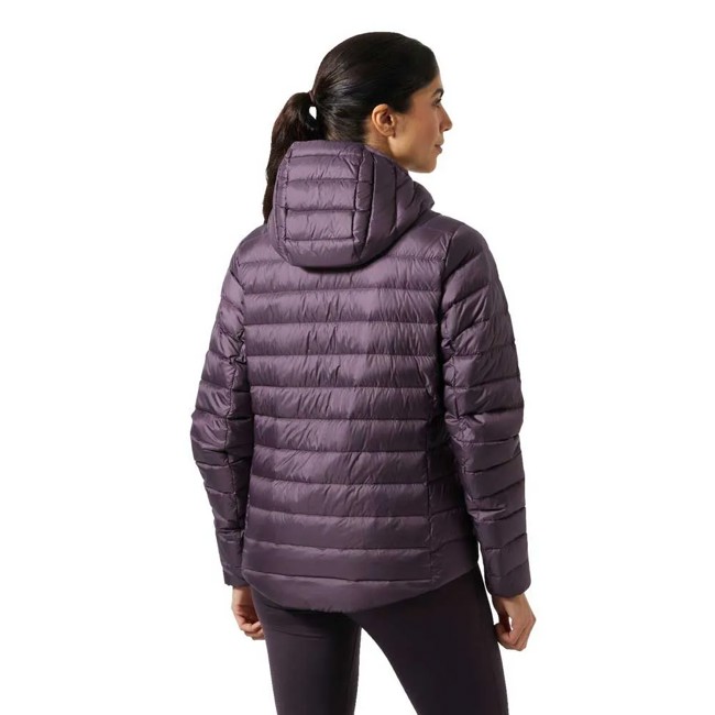 Chaqueta Helly Hansen W Verglas Hooded Down 2.0 Smoked Purple