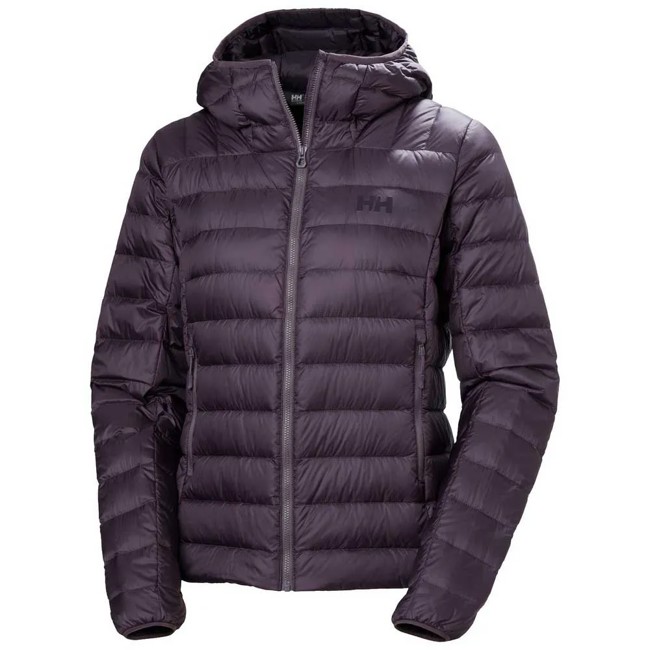 Chaqueta Helly Hansen W Verglas Hooded Down 2.0 Smoked Purple