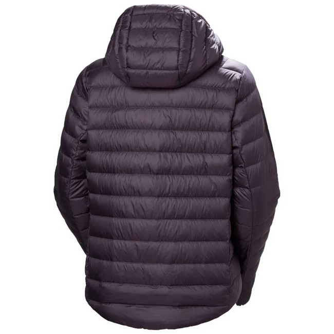 Chaqueta Helly Hansen W Verglas Hooded Down 2.0 Smoked Purple