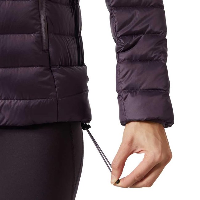 Chaqueta Helly Hansen W Verglas Hooded Down 2.0 Smoked Purple