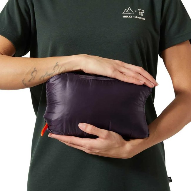 Chaqueta Helly Hansen W Verglas Hooded Down 2.0 Smoked Purple