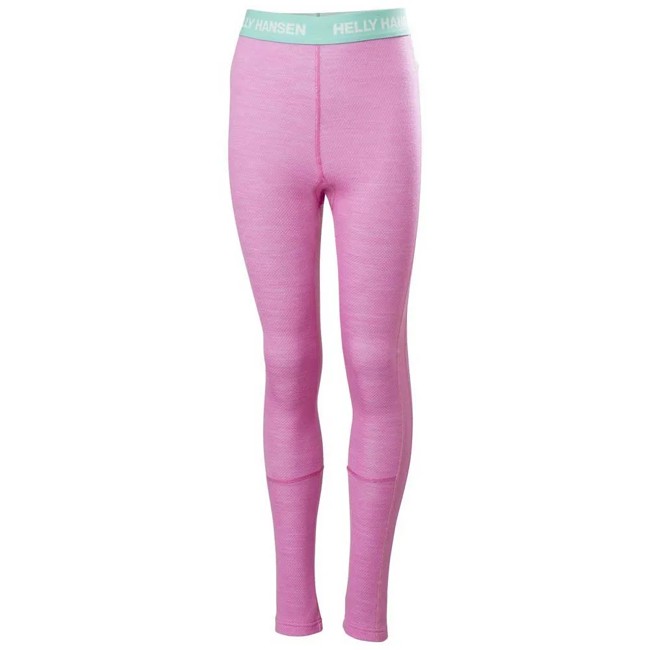 Pakket Helly Hansen Jr Graphic Lifa Merino Set Meta Pink Aop