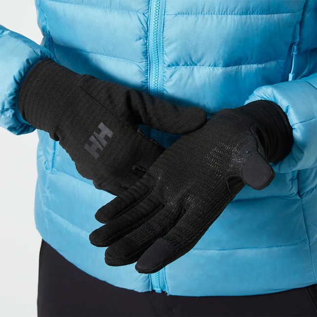 Kesztyűk Helly Hansen Versalite Touch Liner Black