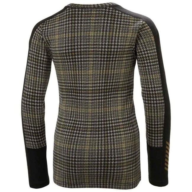 Pakket Helly Hansen Jr Graphic Lifa Merino Set Sepia Aop