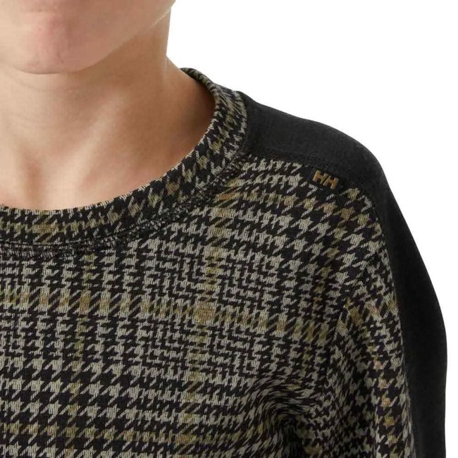 Pakket Helly Hansen Jr Graphic Lifa Merino Set Sepia Aop