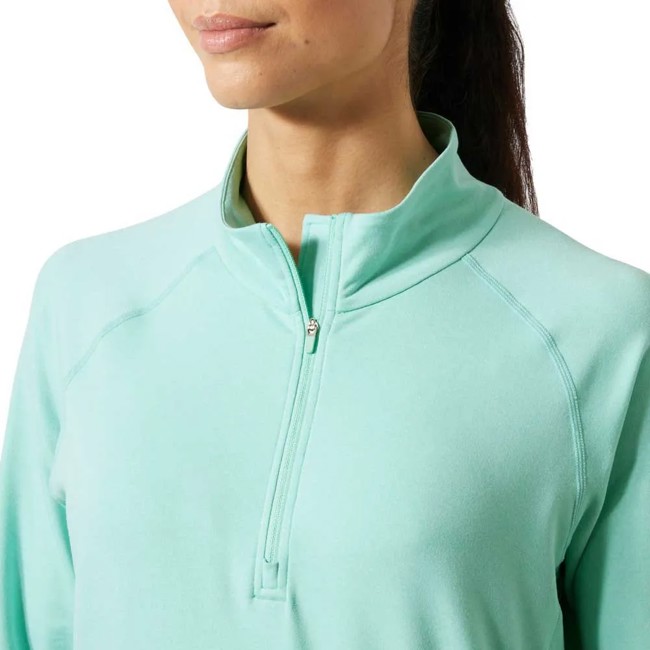 Helly Hansen Polar Fleece W Tyri Knit 1/2 Zip Lagoon Melange