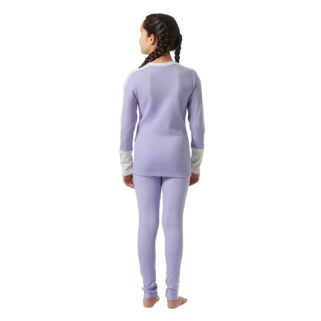 Eendelig Pak Helly Hansen Jr Lifa Merino Midweight Set Bright Lave