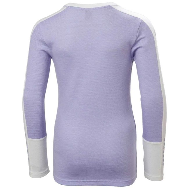 Eendelig Pak Helly Hansen Jr Lifa Merino Midweight Set Bright Lave